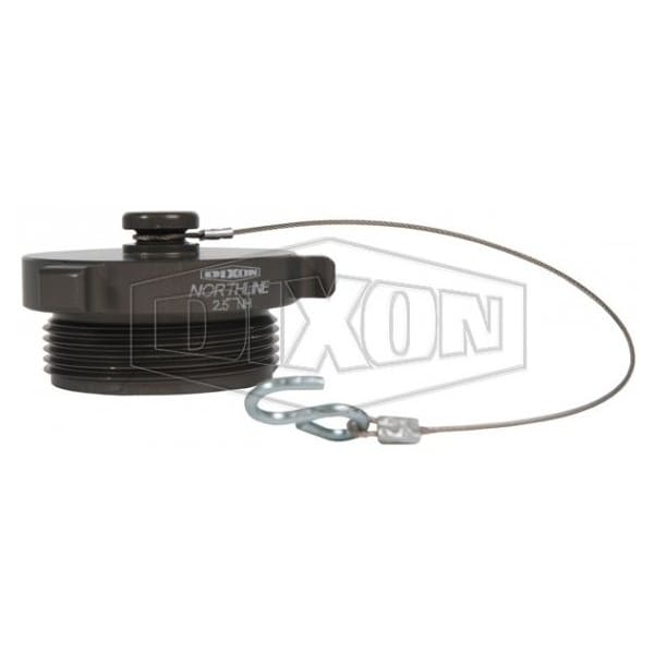 The Right Connection Rocker Lug Plug with Cable, 2-1/2 in Nominal, MNPSH End Style, Aluminum, Domest